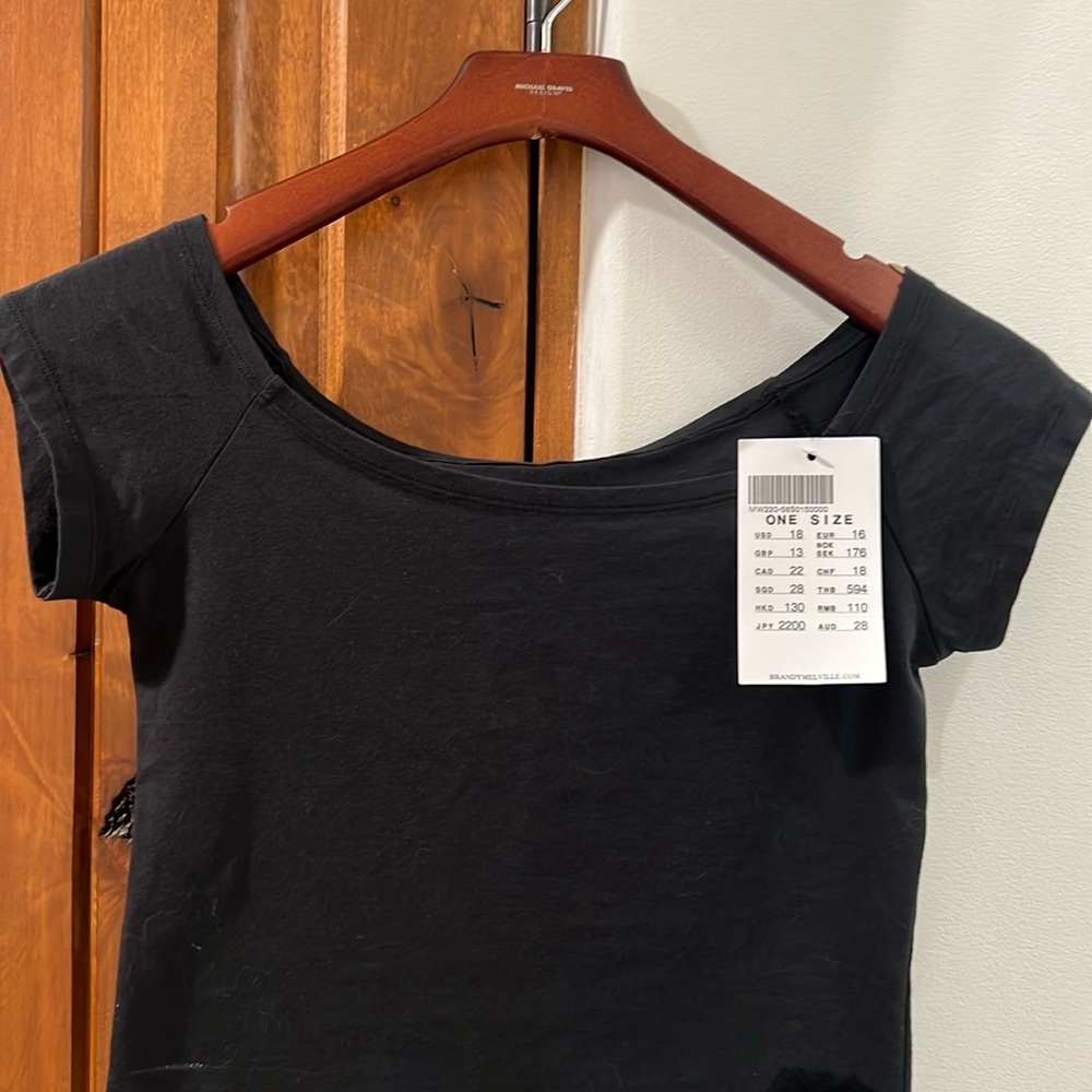 Brandy Melville Off Shoulder Top
